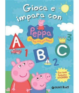 GIOCA E IMPARA C/PREZIOSI PEPPA+STICKER