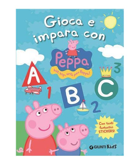 GIOCA E IMPARA C/PREZIOSI PEPPA+STICKER