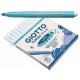 PENNARELLI GIOTTO TURBOMAXI AZZURRO 12PZ