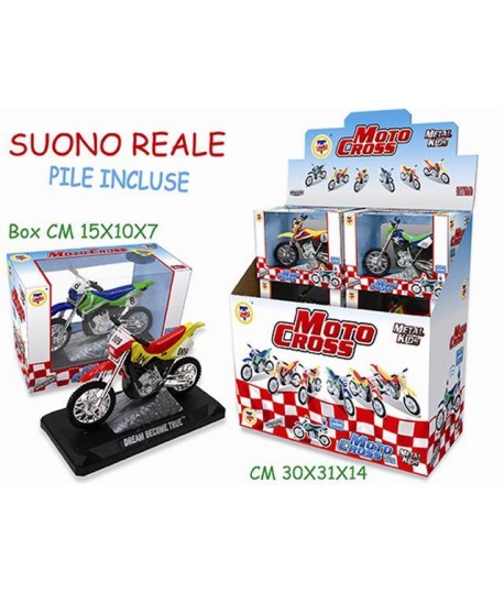 TEOREMA 60996 MOTO CROSS METAL KIDS