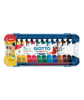 TEMPERA GIOTTO TB4 3041 12 COL.ASSORTITI