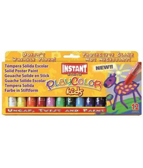 TEMPERA SOLIDA PLAYCOLOR KIDS ONE 12C