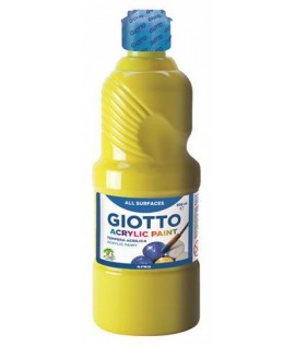 TEMPERA ACRIL GIOTTO 533702 500ML GIALLA