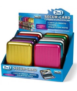 SECUR-CARD NIJI 60228 ALLUMINIO COLORATO