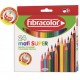 PASTELLI FIBRACOLOR MATI'SUPER 24 COL.