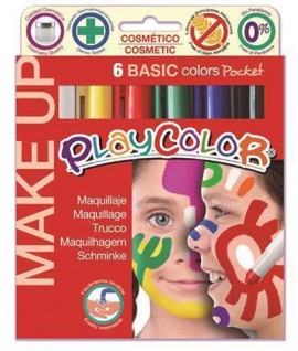 TEMP.SOLIDA PLAYCOLOR MAKE-UP POCKET 6PZ