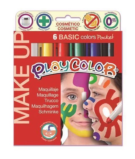 TEMP.SOLIDA PLAYCOLOR MAKE-UP POCKET 6PZ