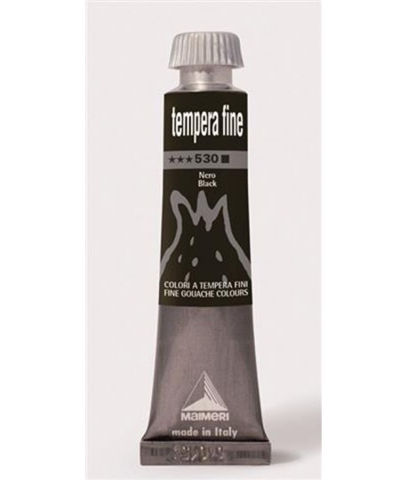 TEMPERA MAIMERI FINE 530 NERO 3PZ