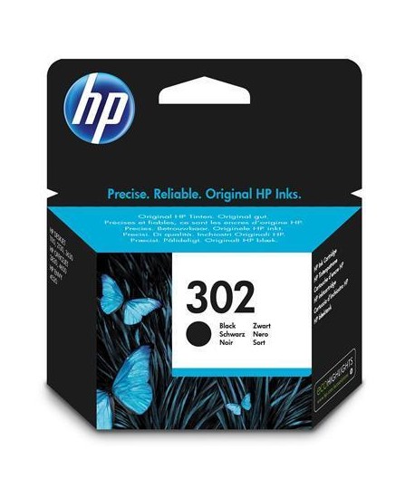 INKJET HP F6U66A 302 NERO