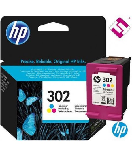 INKJET HP F6U65A 302 COLORE