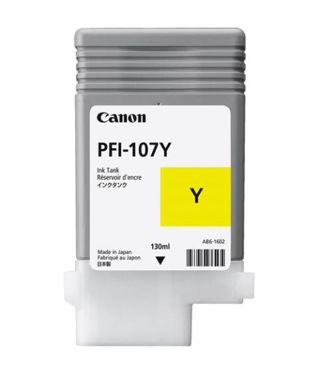 CARTUCCIA CANON PFI-107 GIALLO 6708N