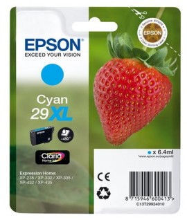 INKJET EPSON T2992 29XL CIANO FRAGOLA