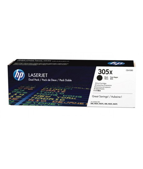 TONER HP CE410XD LJ 305X NERO 4K 2PZ