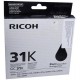 INKJET RICOH GC-31K NERO 1920 PG GX