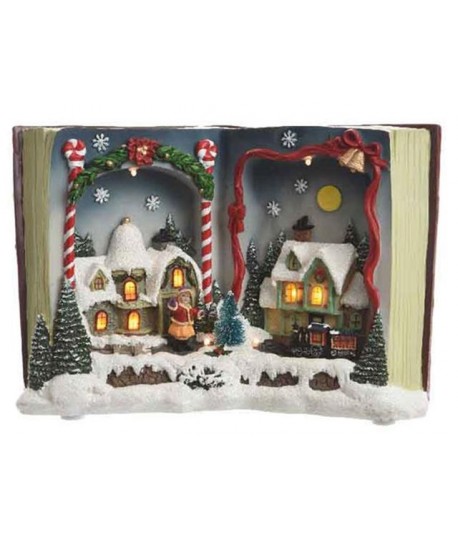 SCENETTA XMAS LIBRO LED 26X18X11 481465