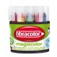 PENNAREL.FIBRACOLOR MEGACOLOR 20PZ