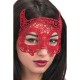 MASCHERA DIAVOLETTO IN MACRAME' CT1698