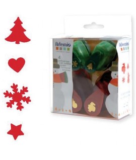 FUSTELLE A LEVA 10003002 NATALE KIT 4PZ