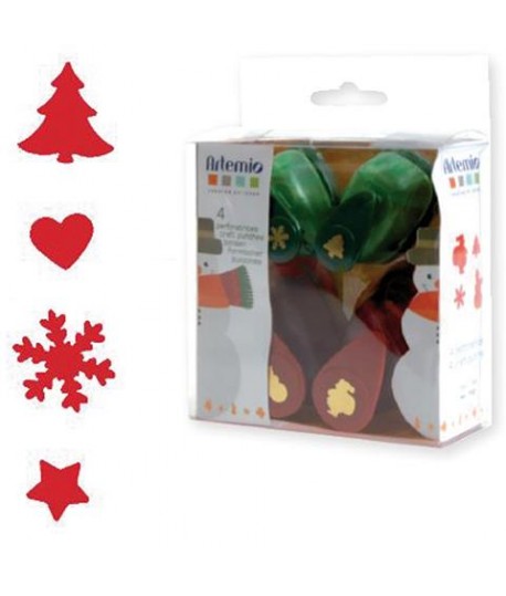 FUSTELLE A LEVA 10003002 NATALE KIT 4PZ