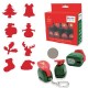 FUSTELLE A LEVA 10003080 NATALE KIT 8PZ