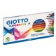 PASTELLI GIOTTO SUPERMINA 2357 12 COLORI