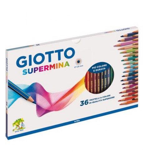 PASTELLI GIOTTO SUPERMINA 2359 36 COLORI