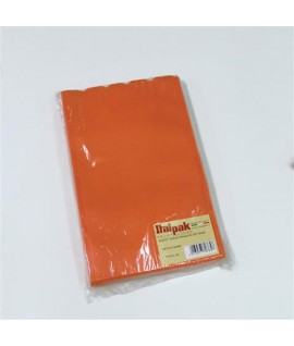 BUSTA PP TESSUTO 15X25 ARANCIO 24PZ