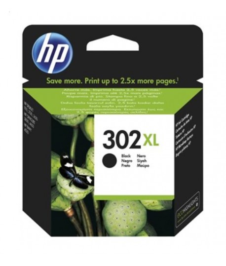 INKJET HP F6U68A 302XL NERO 480 PAG.