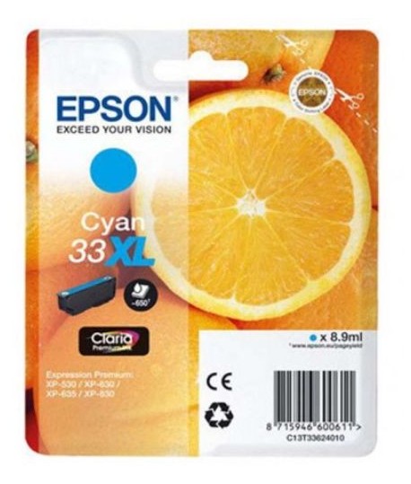 INKJET EPSON T33 XL CIANO ( ARANCIA )