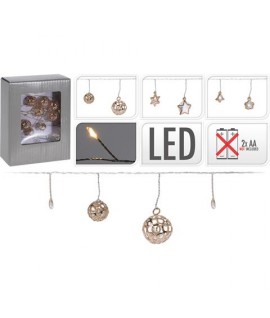 LUCI DECORI ASS. 20LED ORO AX5302310