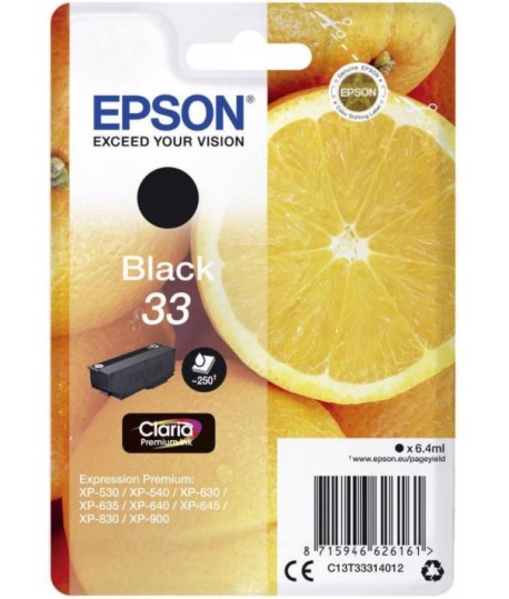 INKJET EPSON T3331 ARANCIA NERO