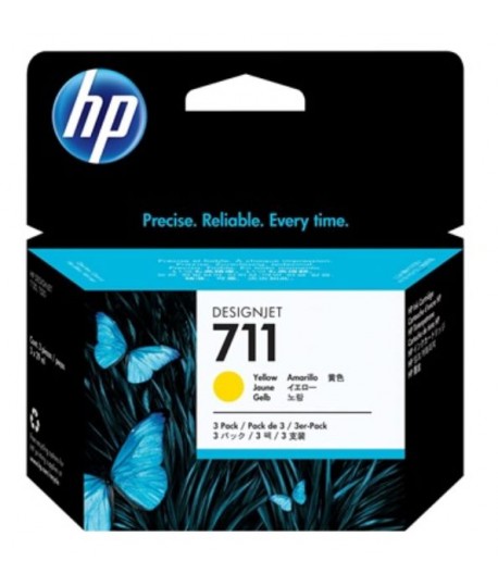 SC.3 INKJET HP CZ136A N.711 GIALLO 29 ML