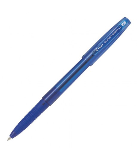 PENNA PILOT G-SUPERGRIP CAPPUC F BLU