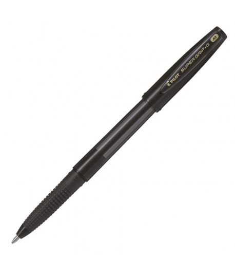 PENNA PILOT G-SUPERGRIP CAPPUC M NERO