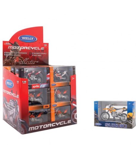 GLOBO 38512 MOTO CROSS 1:18 LICENZIATE