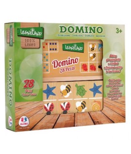 GLOBO 37707 DOMINO LEGNO C/28 TESSERE