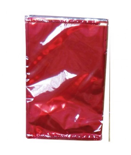 BUSTA STAGNOLA 8X12 ADESIVA ROSSO 50P