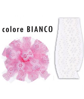 FIOCCO STRIP BR22177 TULLE BIANCO 15PZ