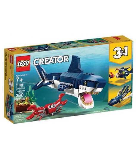 LEGO CREATOR 31088 CREATURE DEGLI ABISSI