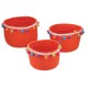 CESTI SET 2PZ TES ARANCIO+PONPOM 231895