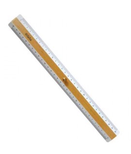 RIGHELLO LEGNO FARA DOPPIODECIMETRO 20CM