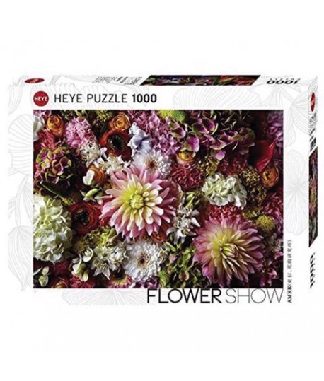 PUZZLE HEYE 1000 PZ FLOWER DAHLIA