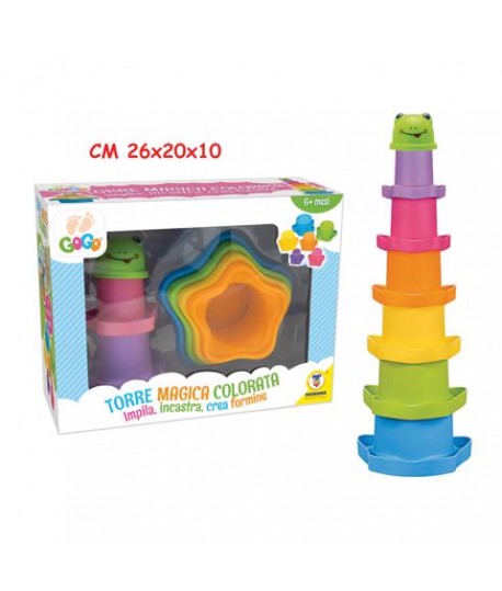 TEOREMA 65420 TORRE MAGICA COLORATA 7PZ