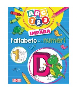 IMPARA L'ALFABETO E I NUMERI BABY BOOK