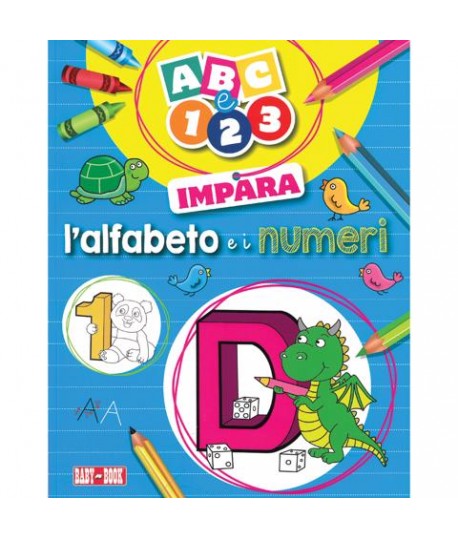 IMPARA L'ALFABETO E I NUMERI BABY BOOK