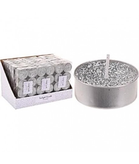 CANDELA T/LIGHT GLIT. ARG.8PZ ACC004130