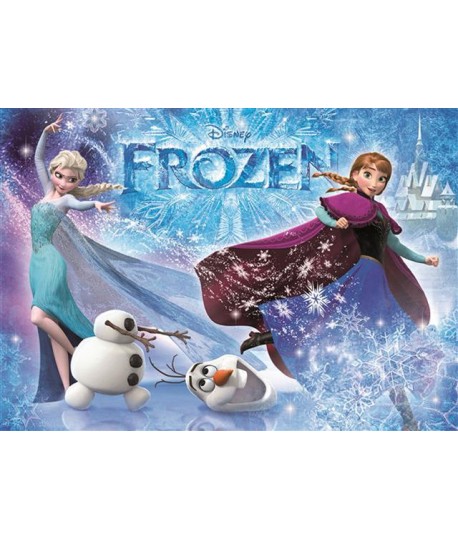 CLEMENTONI 29712PZL FROZEN GLITTER 104P