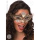 MASCHERA ORO 707CT METALLO CON GLITTER