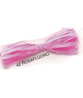 RAFIA SINTETICA BOLIS 42 ROSA FLUO 200M