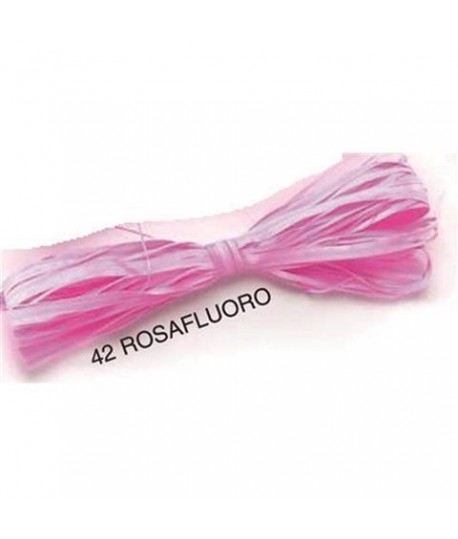 RAFIA SINTETICA BOLIS 42 ROSA FLUO 200M